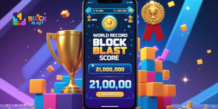world record block blast score